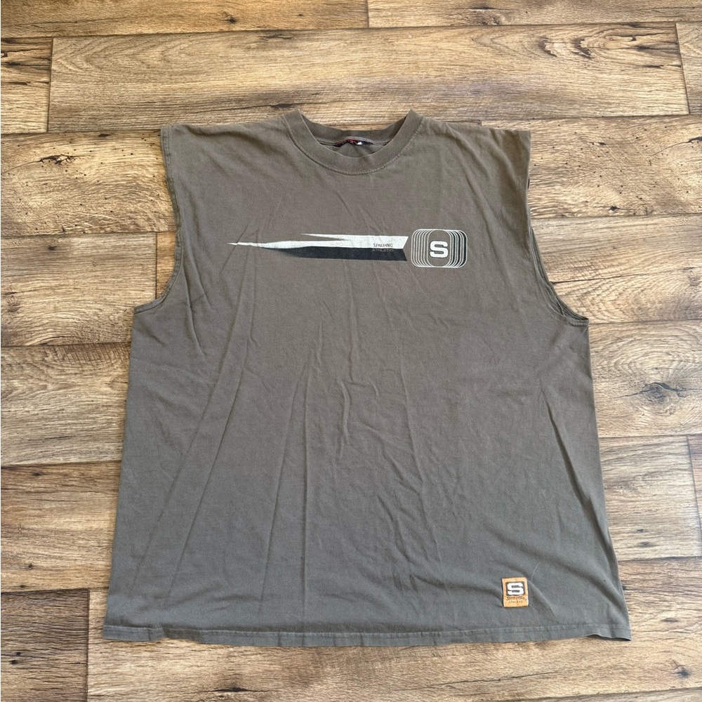 Vintage Spalding Athletic Oversized Muscle Tank